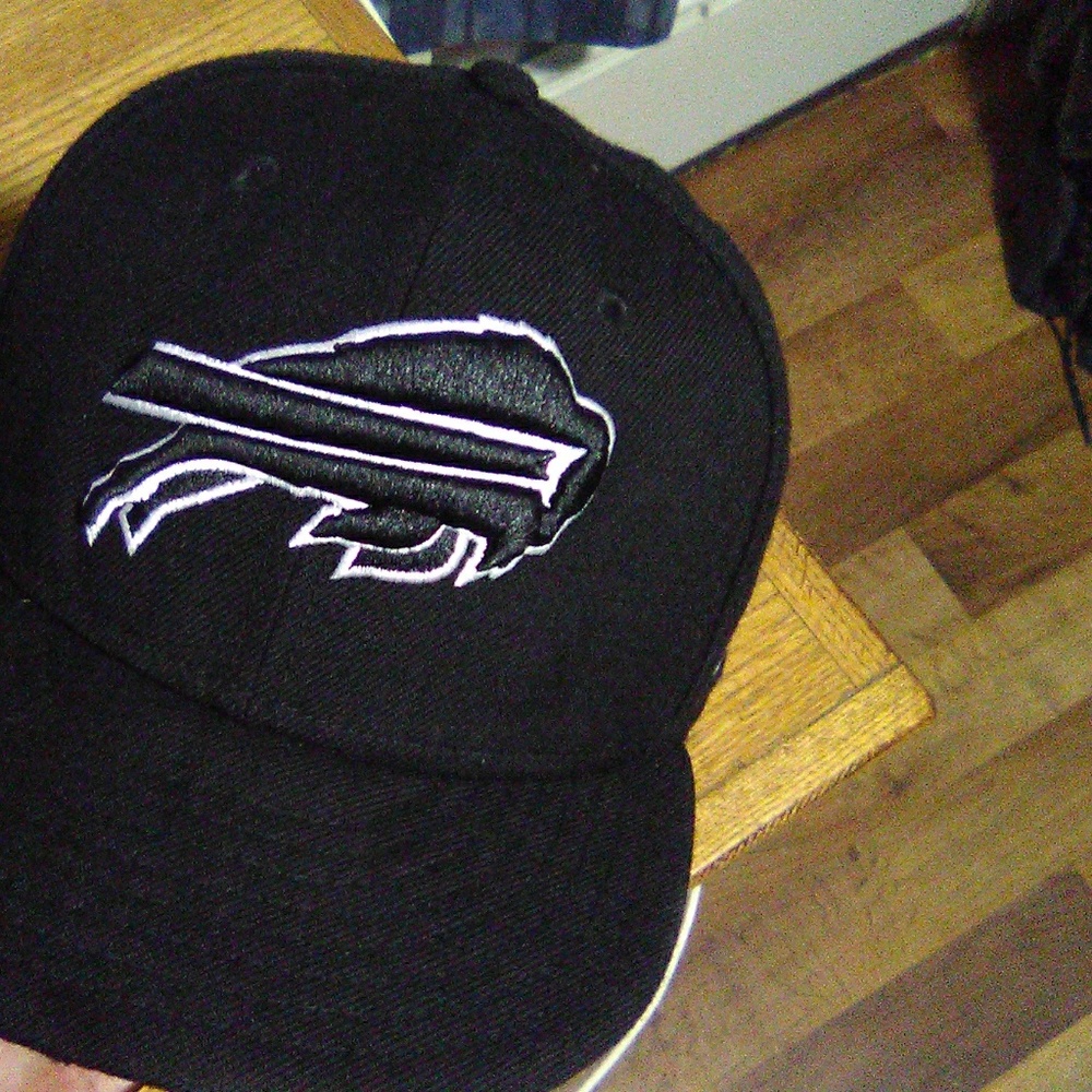 Buffalo bills B-dub black new era hat